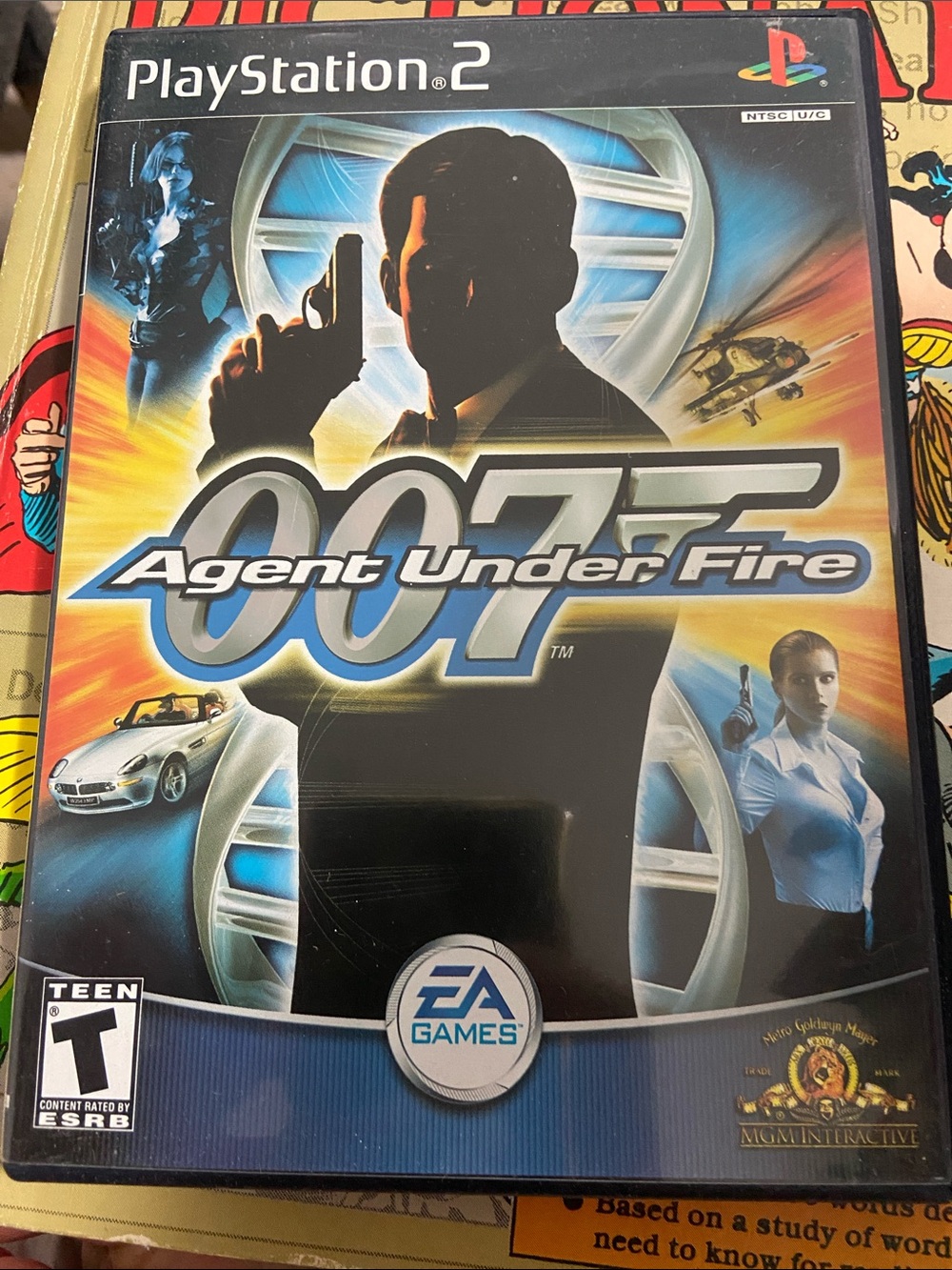 James Bond 007 in Agent Under Fire (Sony PlayStation 2, 2002) No Manual